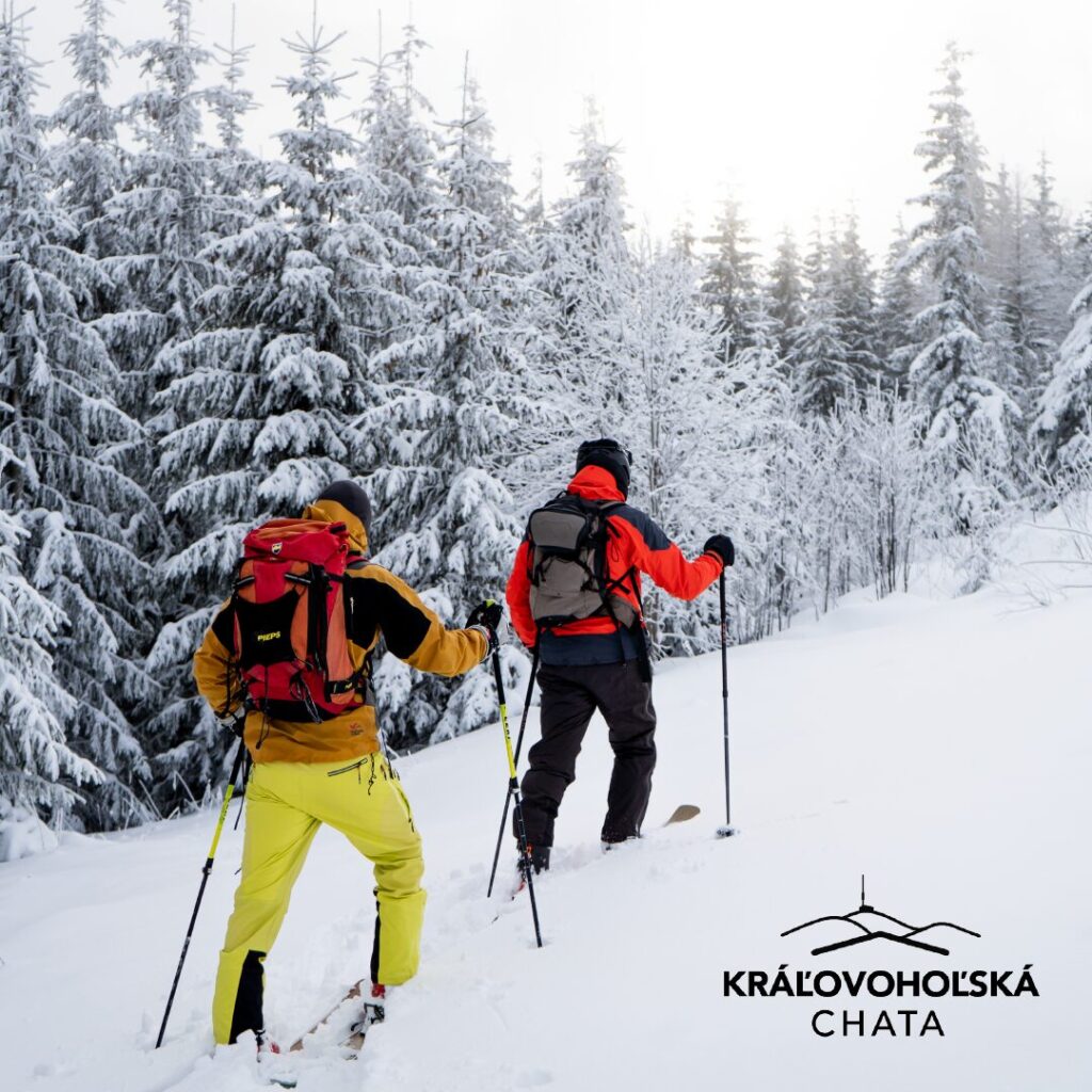 výstup na kráľovu hoľu, skialp